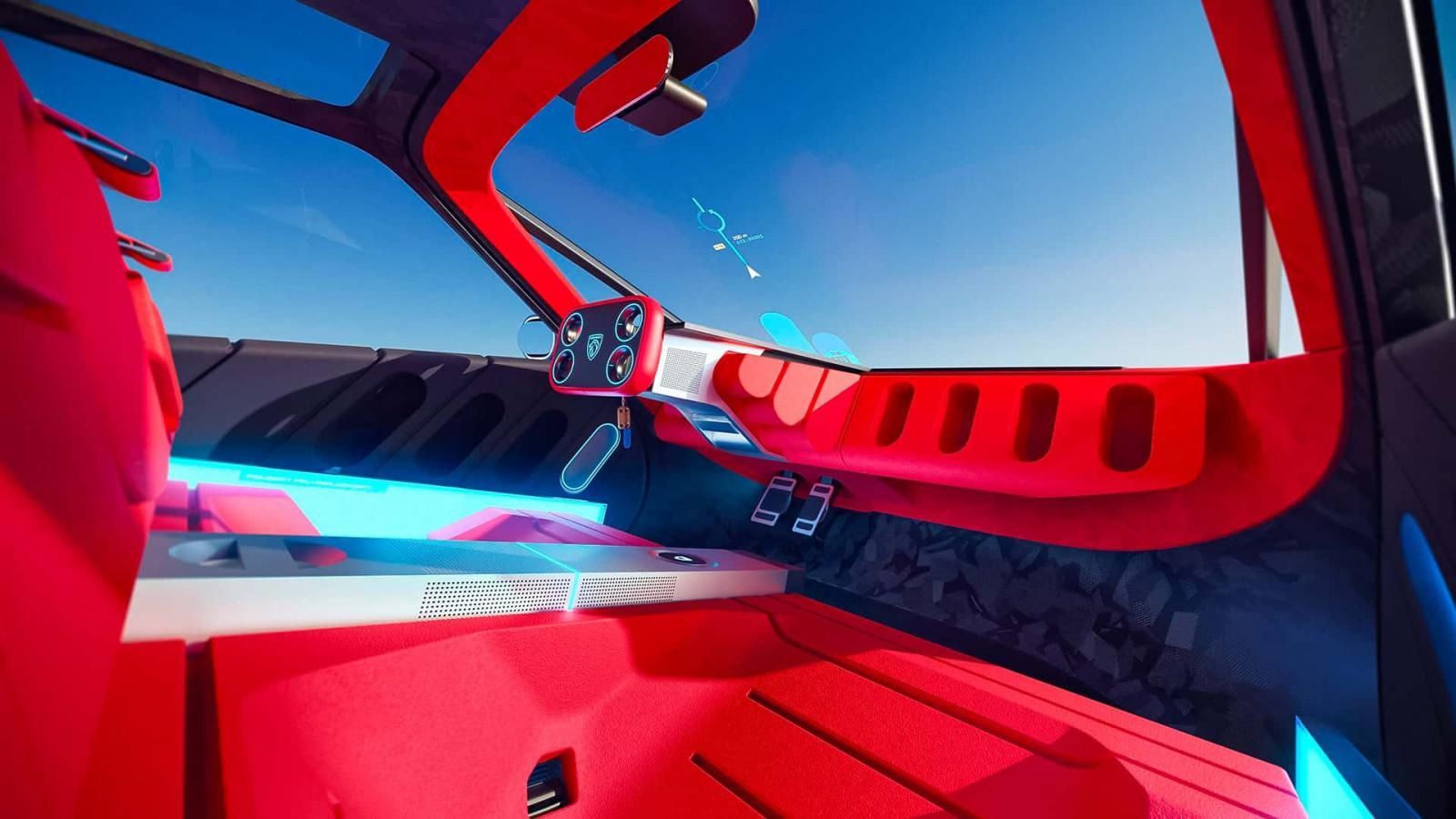 Νέο Peugeot Polygon: Με ορθογώνιο τιμόνι και ριζοσπαστική σχεδίαση 